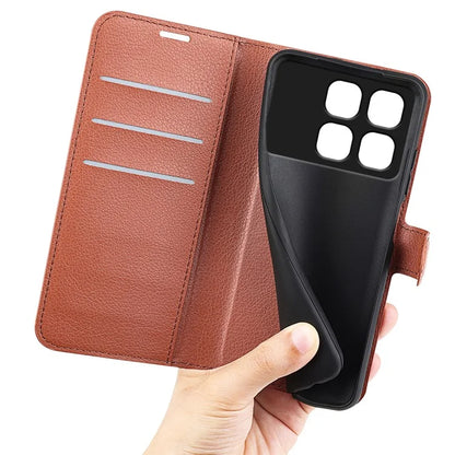 For Xiaomi Redmi K70 Ultra Case Litchi Texture Shockproof Leather Wallet Phone Cover