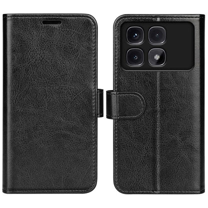 For Xiaomi Redmi K70 Ultra Wallet Case Crazy Horse Texture Stand Leather Phone Cover