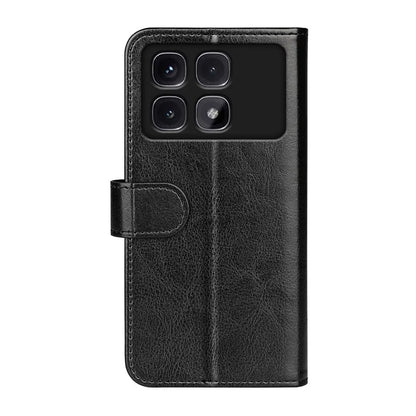 For Xiaomi Redmi K70 Ultra Wallet Case Crazy Horse Texture Stand Leather Phone Cover