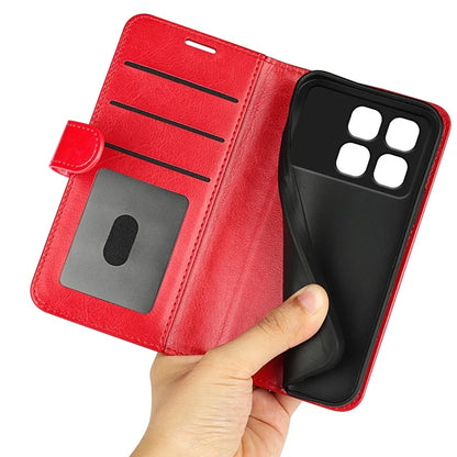 For Xiaomi Redmi K70 Ultra Wallet Case Crazy Horse Texture Stand Leather Phone Cover