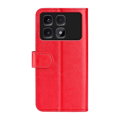 For Xiaomi Redmi K70 Ultra Wallet Case Crazy Horse Texture Stand Leather Phone Cover