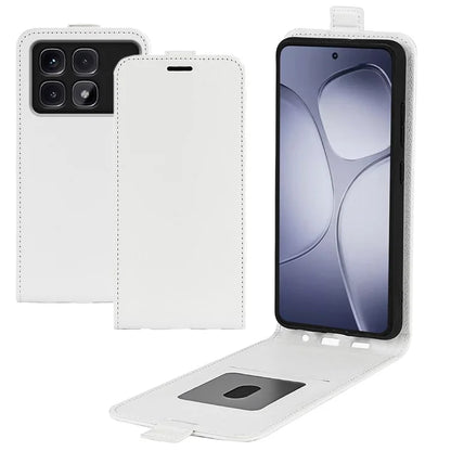 For Xiaomi Redmi K70 Ultra Case with Card Slots Vertical Flip Leather Phone Cover