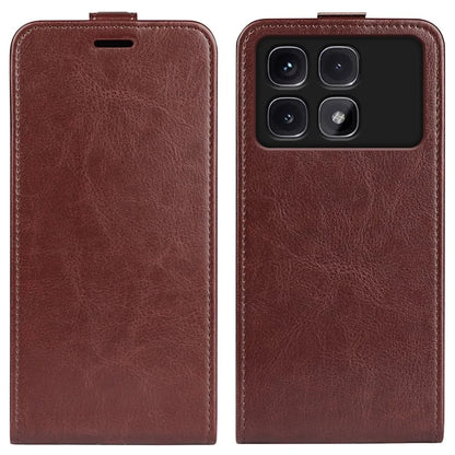For Xiaomi Redmi K70 Ultra Case with Card Slots Vertical Flip Leather Phone Cover
