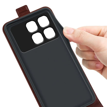 For Xiaomi Redmi K70 Ultra Case with Card Slots Vertical Flip Leather Phone Cover