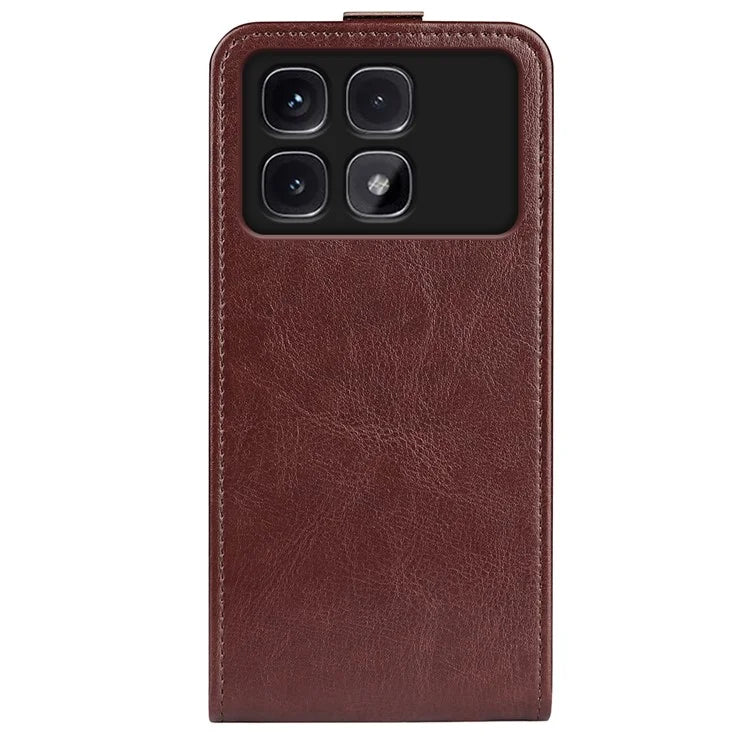 For Xiaomi Redmi K70 Ultra Case with Card Slots Vertical Flip Leather Phone Cover