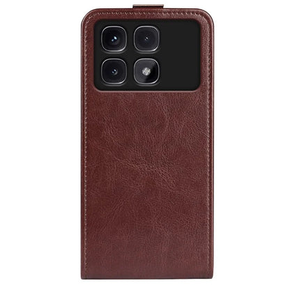 For Xiaomi Redmi K70 Ultra Case with Card Slots Vertical Flip Leather Phone Cover