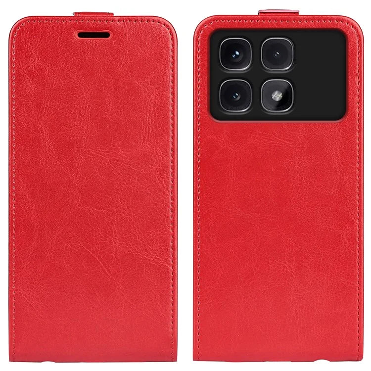 For Xiaomi Redmi K70 Ultra Case with Card Slots Vertical Flip Leather Phone Cover