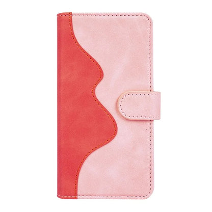For Xiaomi 14T Wallet Case Leather Phone Cover Splicing Color