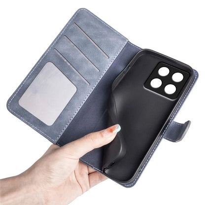 For Xiaomi 14T Wallet Case Leather Phone Cover Splicing Color