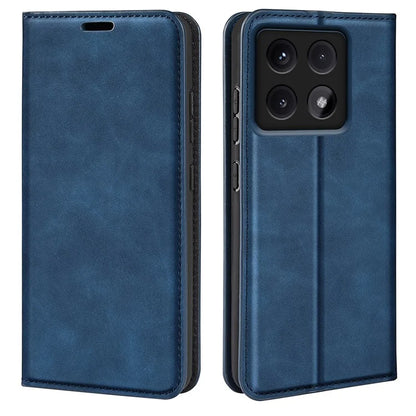 For Xiaomi 14T Case Skin-Touch Leather Wallet Phone Cover