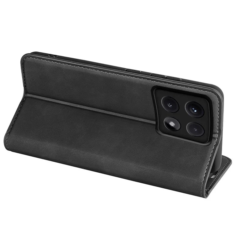 For Xiaomi 14T Case Skin-Touch Leather Wallet Phone Cover