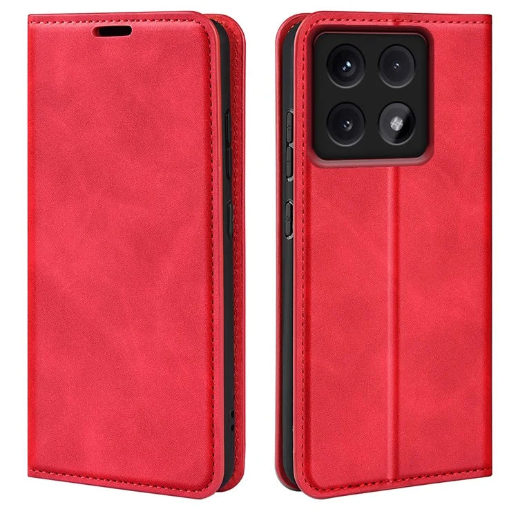 For Xiaomi 14T Case Skin-Touch Leather Wallet Phone Cover