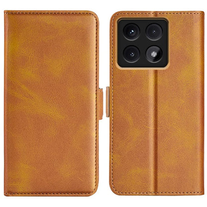 For Xiaomi 14T Stand Case Calf Texture Leather Wallet Phone Cover