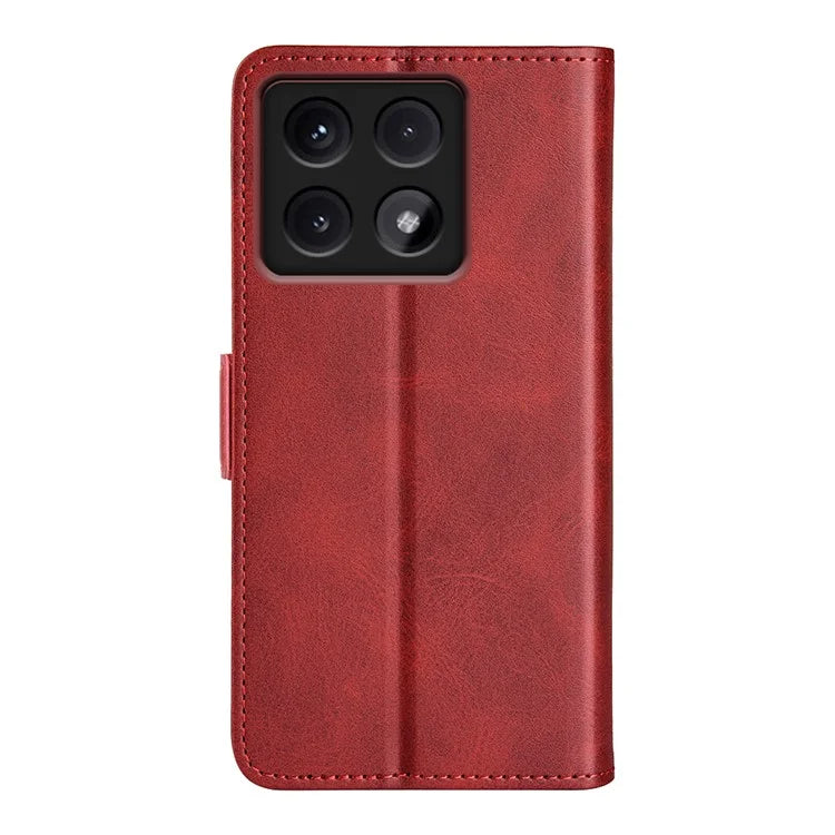For Xiaomi 14T Stand Case Calf Texture Leather Wallet Phone Cover