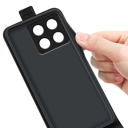 For Xiaomi 14T Case with Card Slots Vertical Flip Leather Phone Cover