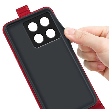 For Xiaomi 14T Case with Card Slots Vertical Flip Leather Phone Cover