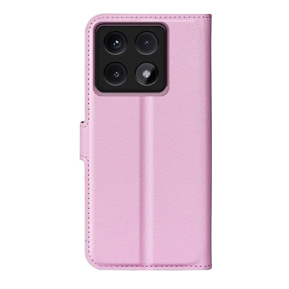 For Xiaomi 14T Case Litchi Texture Shockproof Leather Wallet Phone Cover