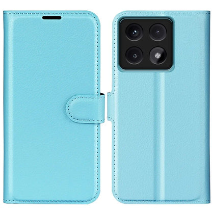 For Xiaomi 14T Case Litchi Texture Shockproof Leather Wallet Phone Cover