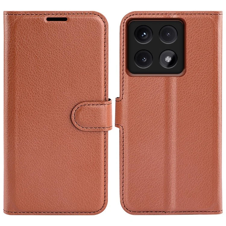 For Xiaomi 14T Case Litchi Texture Shockproof Leather Wallet Phone Cover