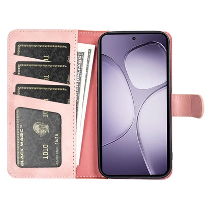For Xiaomi 14T Pro Wallet Case Leather Phone Cover Splicing Color