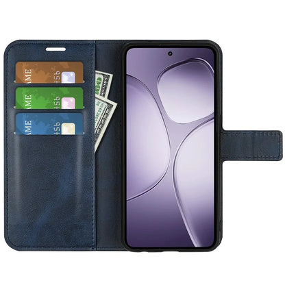 For Xiaomi 14T Pro Stand Case Anti-Scratch Calf Texture Leather Phone Cover