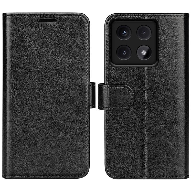 For Xiaomi 14T Pro Wallet Case Crazy Horse Texture Stand Leather Phone Cover