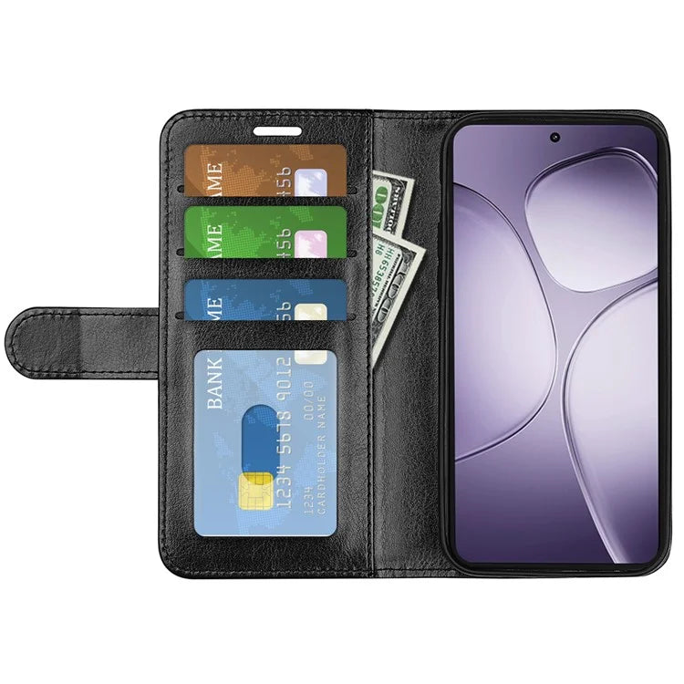 For Xiaomi 14T Pro Wallet Case Crazy Horse Texture Stand Leather Phone Cover