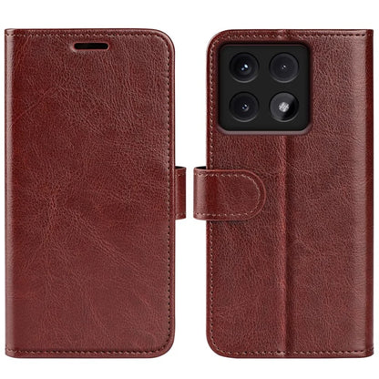 For Xiaomi 14T Pro Wallet Case Crazy Horse Texture Stand Leather Phone Cover
