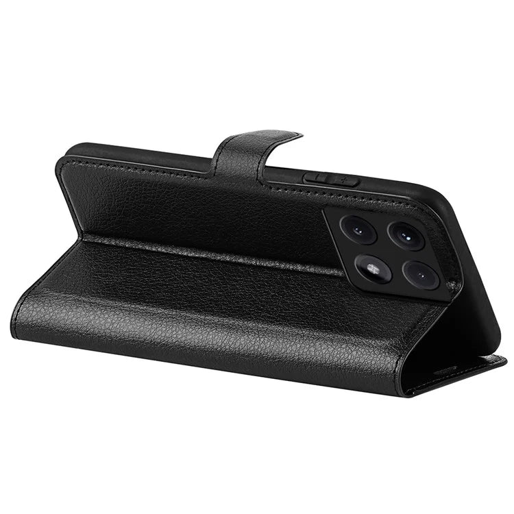 For Xiaomi 14T Pro Case Litchi Texture Shockproof Leather Wallet Phone Cover