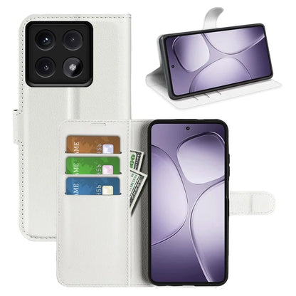 For Xiaomi 14T Pro Case Litchi Texture Shockproof Leather Wallet Phone Cover