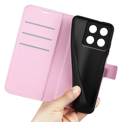 For Xiaomi 14T Pro Case Litchi Texture Shockproof Leather Wallet Phone Cover