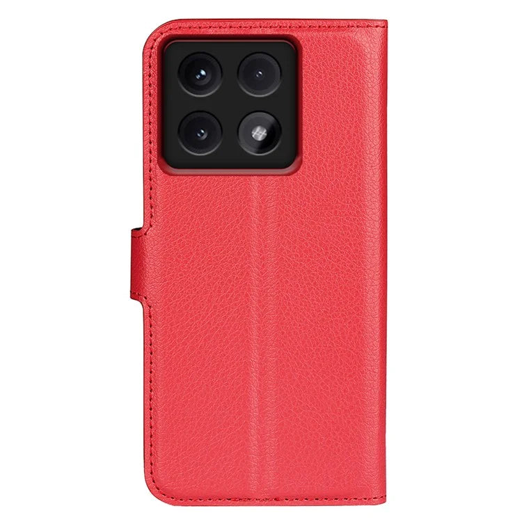 For Xiaomi 14T Pro Case Litchi Texture Shockproof Leather Wallet Phone Cover