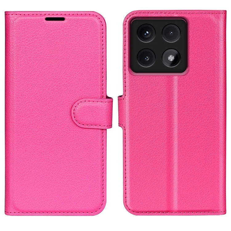 For Xiaomi 14T Pro Case Litchi Texture Shockproof Leather Wallet Phone Cover