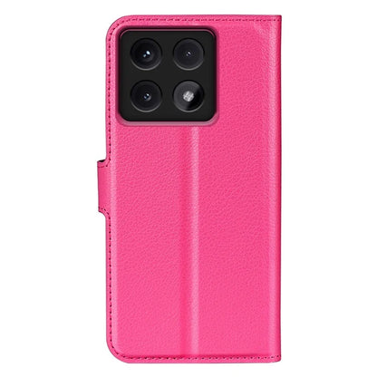 For Xiaomi 14T Pro Case Litchi Texture Shockproof Leather Wallet Phone Cover
