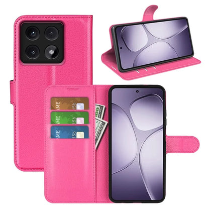 For Xiaomi 14T Pro Case Litchi Texture Shockproof Leather Wallet Phone Cover