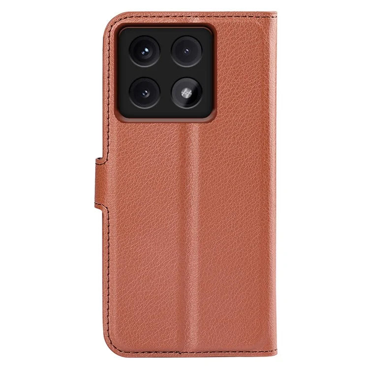 For Xiaomi 14T Pro Case Litchi Texture Shockproof Leather Wallet Phone Cover