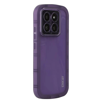 ENKAY HAT PRINCE For Xiaomi 14 Case Four Corners Shockproof Matte TPU Phone Cover