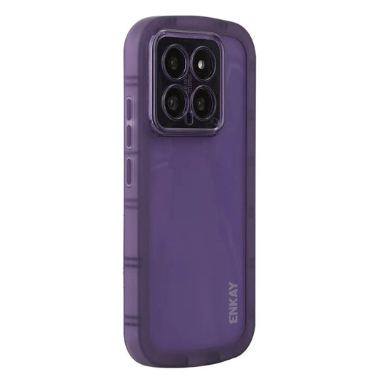 ENKAY HAT PRINCE For Xiaomi 14 Case Four Corners Shockproof Matte TPU Phone Cover
