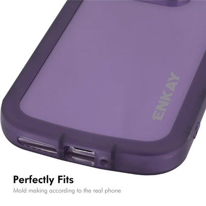 ENKAY HAT PRINCE For Xiaomi 14 Case Four Corners Shockproof Matte TPU Phone Cover