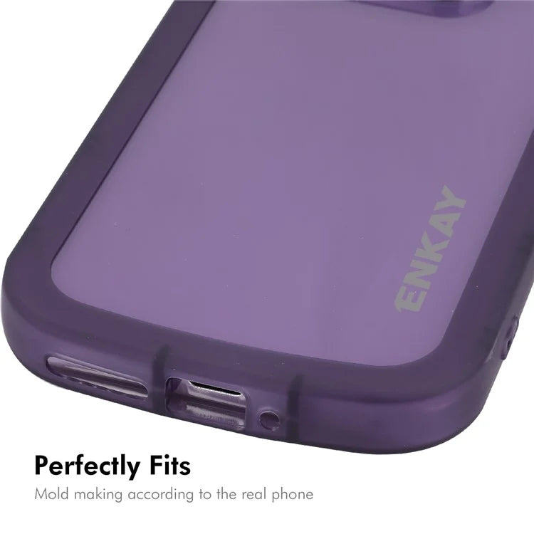 ENKAY HAT PRINCE For Xiaomi 14 Case Four Corners Shockproof Matte TPU Phone Cover