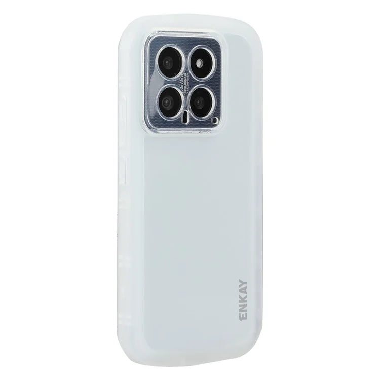 ENKAY HAT PRINCE For Xiaomi 14 Case Four Corners Shockproof Matte TPU Phone Cover