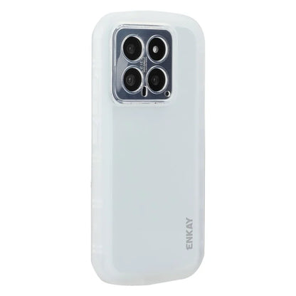 ENKAY HAT PRINCE For Xiaomi 14 Case Four Corners Shockproof Matte TPU Phone Cover