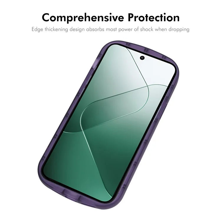 ENKAY HAT PRINCE For Xiaomi 14 Pro Case Four Corners Shockproof Matte TPU Phone Cover
