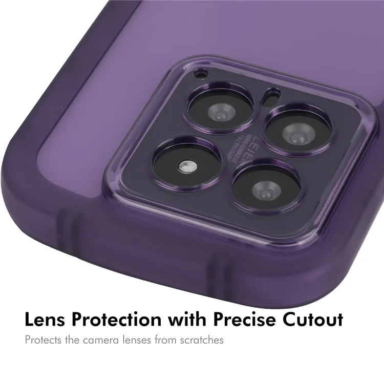 ENKAY HAT PRINCE For Xiaomi 14 Pro Case Four Corners Shockproof Matte TPU Phone Cover