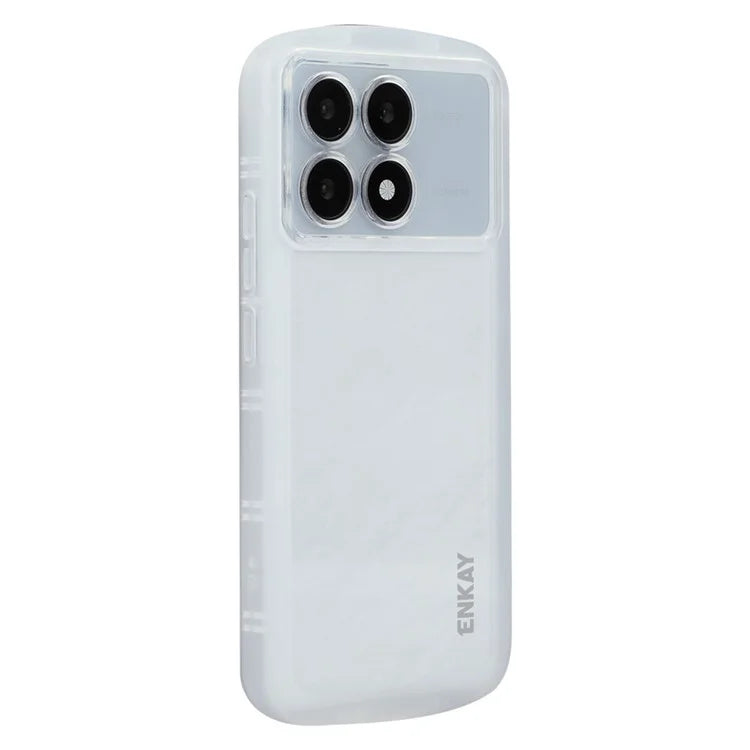 ENKAY HAT PRINCE For Xiaomi Redmi K70 Ultra Case Four Corners Shockproof Matte TPU Phone Cover