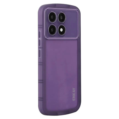 ENKAY HAT PRINCE For Xiaomi Redmi K70 Pro 5G  /  K70 5G Case Four Corners Shockproof Matte TPU Phone Cover