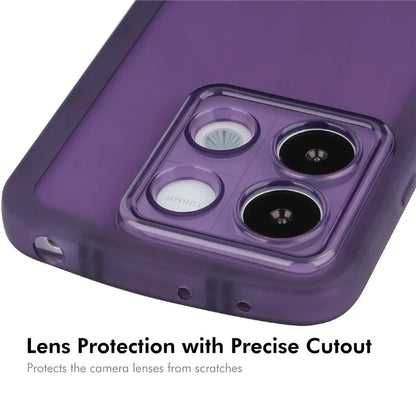 ENKAY HAT PRINCE For Xiaomi Redmi Note 13R Pro 5G Case Four Corners Shockproof Matte TPU Phone Cover