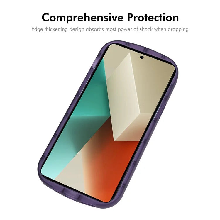 ENKAY HAT PRINCE For Xiaomi Redmi Note 13 Pro 5G  /  Poco X6 5G Case Four Corners Shockproof Matte TPU Phone Cover