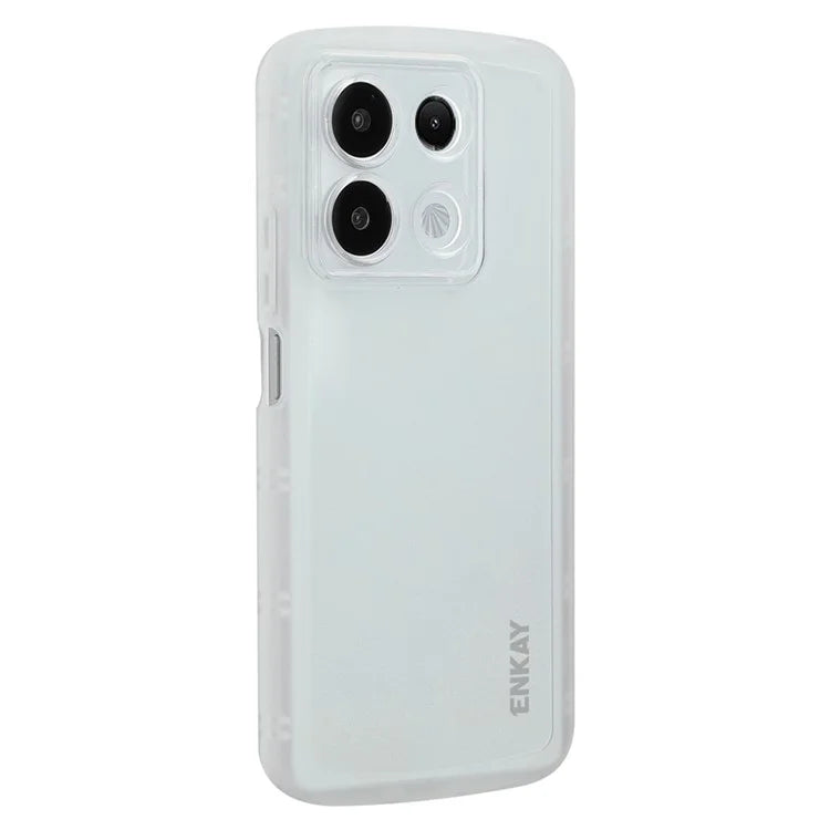 ENKAY HAT PRINCE For Xiaomi Redmi Note 13 Pro 5G  /  Poco X6 5G Case Four Corners Shockproof Matte TPU Phone Cover