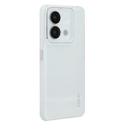 ENKAY HAT PRINCE For Xiaomi Redmi Note 13R Pro 5G Case Matte TPU Phone Cover with Lens Film